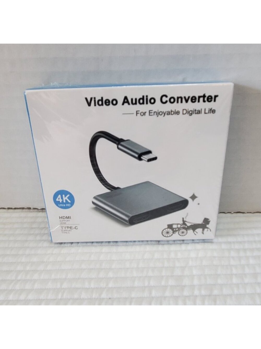 Video Audio Converter 4K New In Box HDMI TYPE-C USB-C HUB